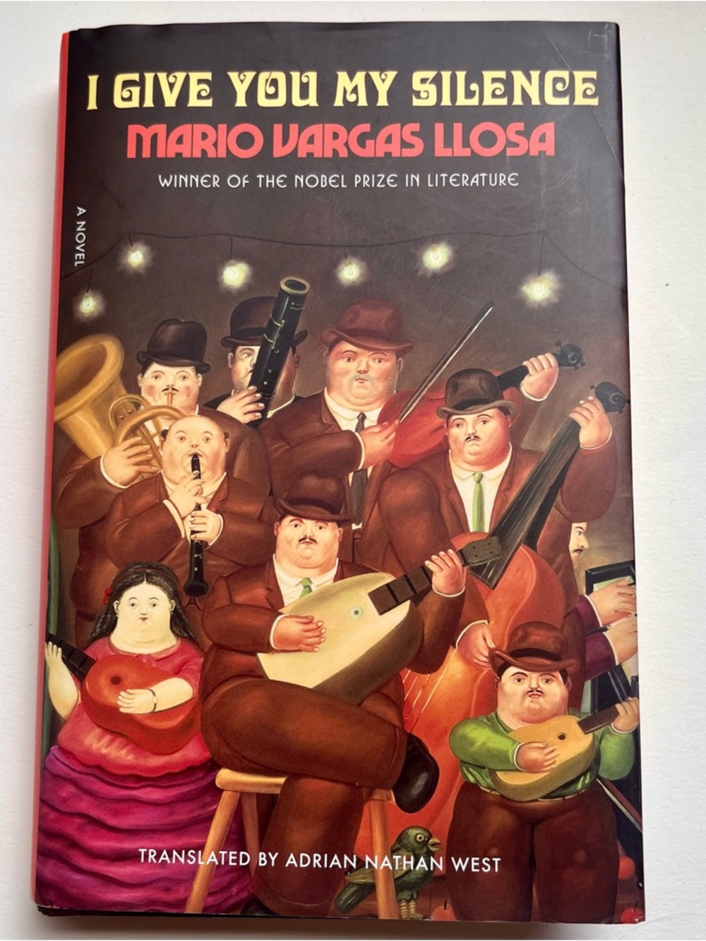 I Give You My Silence (Mario Vargas Llosa) Hardcover Novel Book Nobel Prize